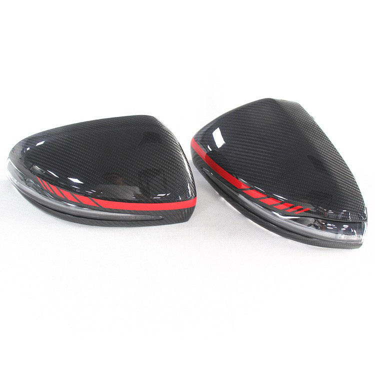 Rearview Mirror Cover For Mercedes benz C E S CLS GLC GLA GLB W205 4