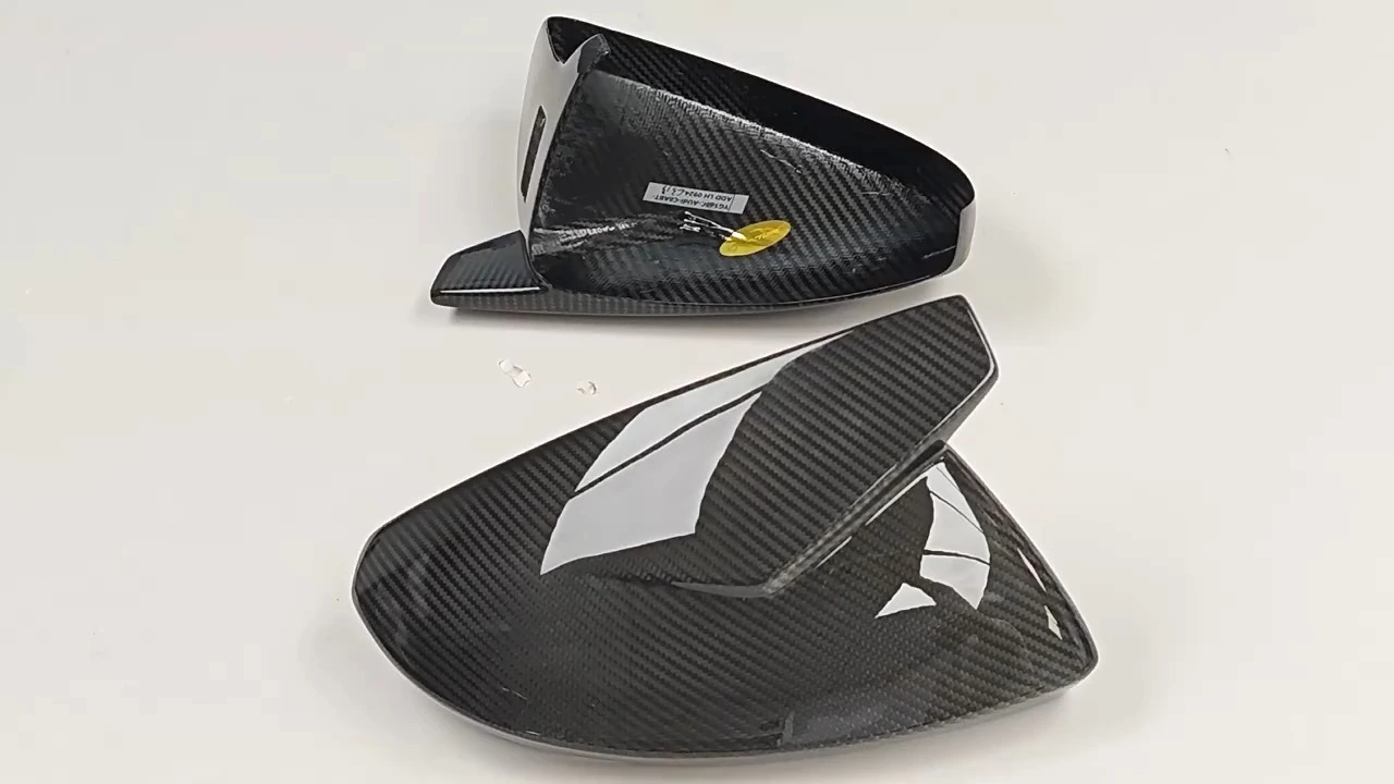 Rearview Mirror Cover Cap For AUDI A6 C8 A8 S8 A7 S7 S6 RS6 1