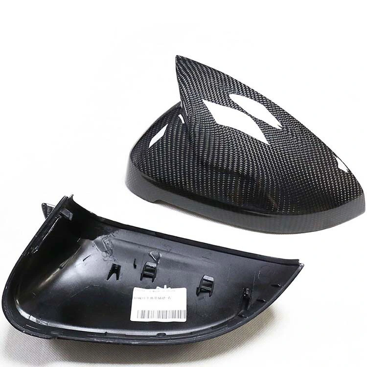 Carbon Rearview Mirror Cover Cap For AUD A4L/RS4/B9/A5/S5/RS5 1