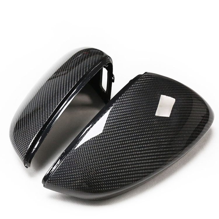 Car Carbon Fiber Rearview Mirror Cover For AUDI A3 S3 RS3 2021 3