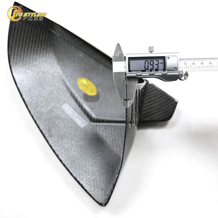 Rearview Mirror Cover For AUDI Q5 SQ5 Q7 SQ7 Carbon Fiber Modified ABT 3