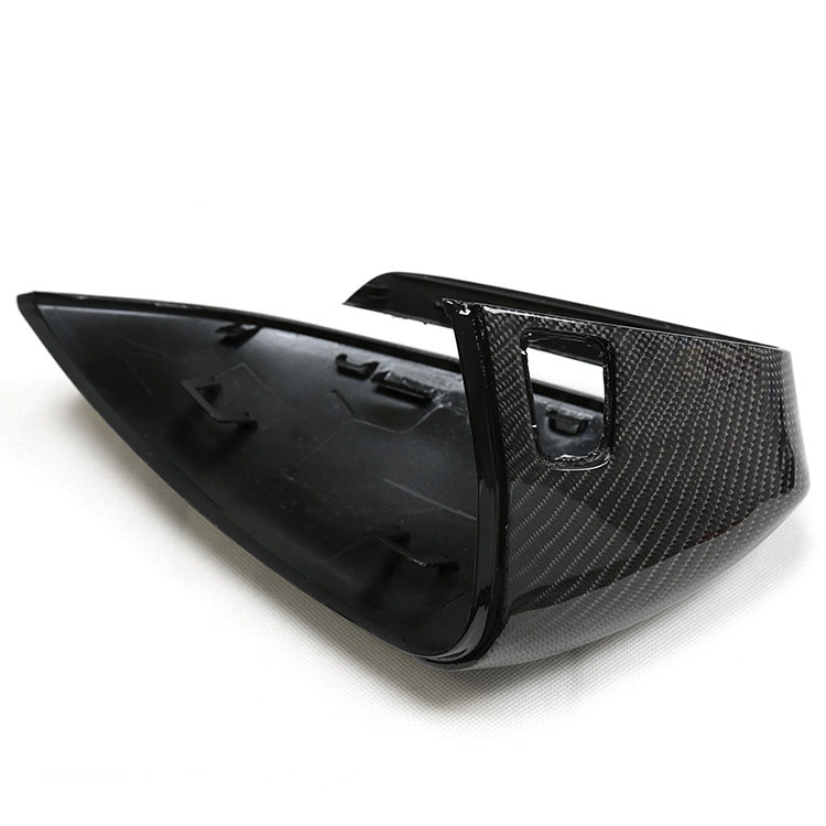 Carbon Rearview Mirror Cover Cap Housing For AUDI Q4 Q5 E-tron 4