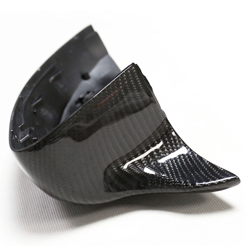 Car Cabron Rearview Mirror Cover Cap Housing For AUDI A3 RS3 S3 4