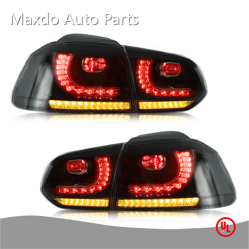 Custom Car Lights Volkwagen Golf 6 2008-2013 by Maxdo 1