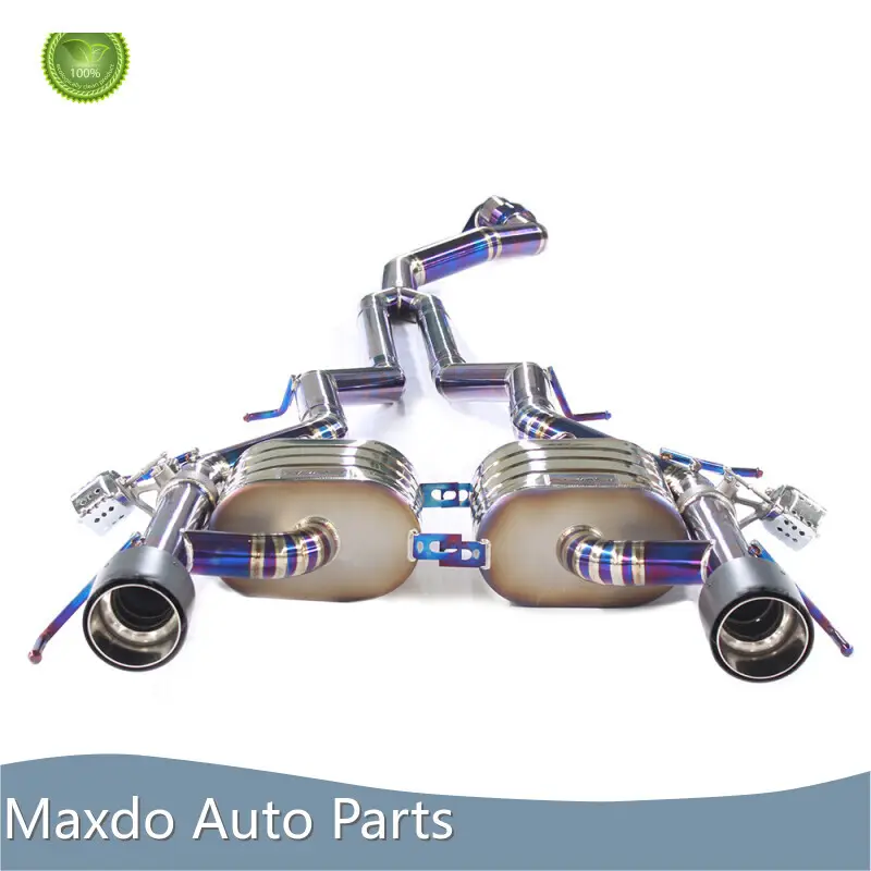 Best Cat Back Exhaust Blue/silver/gold by Maxdo 1