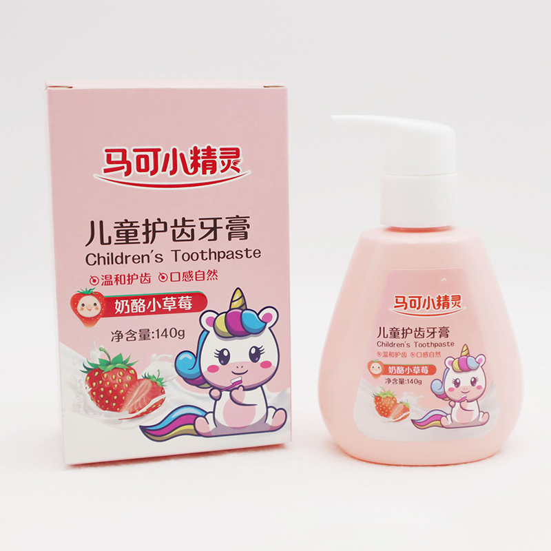 Children's tooth cleaning anti-decay toothpaste gentle fruity care for oral cleaning RY241107 2