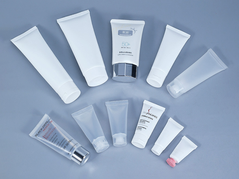 Facial cleanser 60-150ml cosmetic tube Acrylic Cap Facial cleanser sunscreen tube D40 1