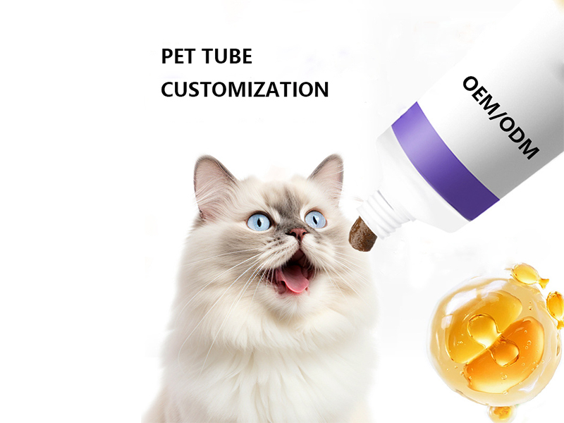 Customized packaging of various types of food and drug tube for pets D25 3