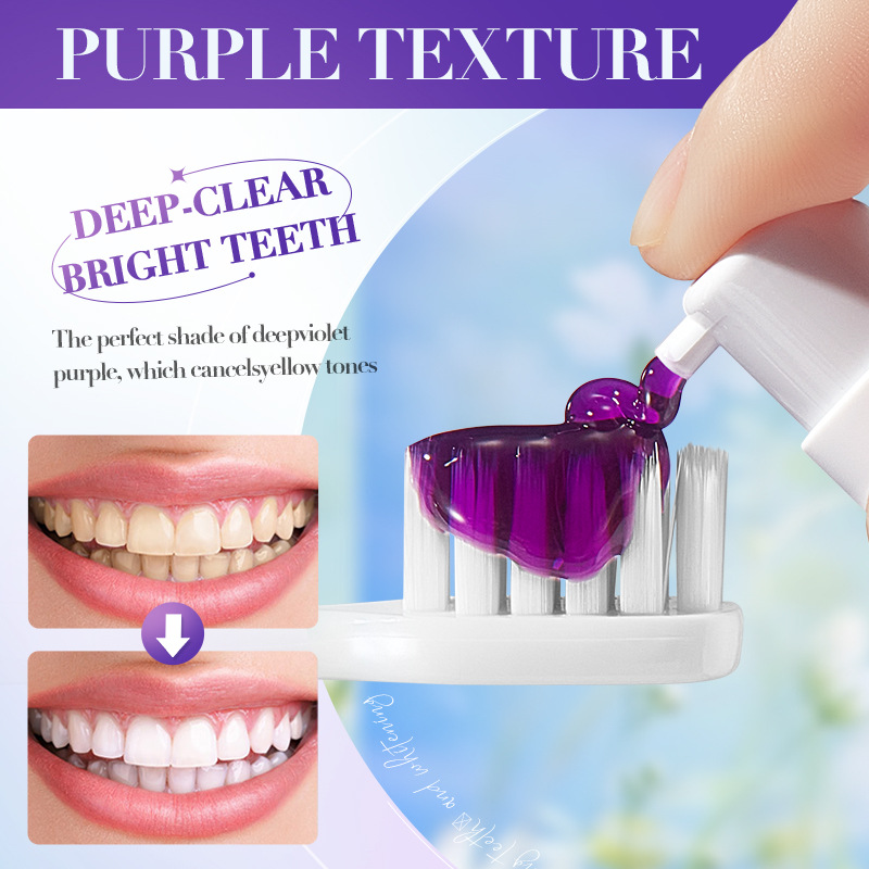 Purple Whitening Toothpaste 3