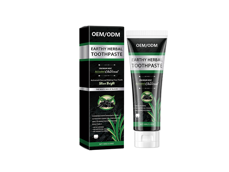 Bamboo Charcoal Earthy Herbal Toothpaste 1