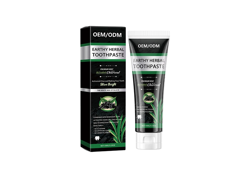Bamboo Charcoal Earthy Herbal Toothpaste 1