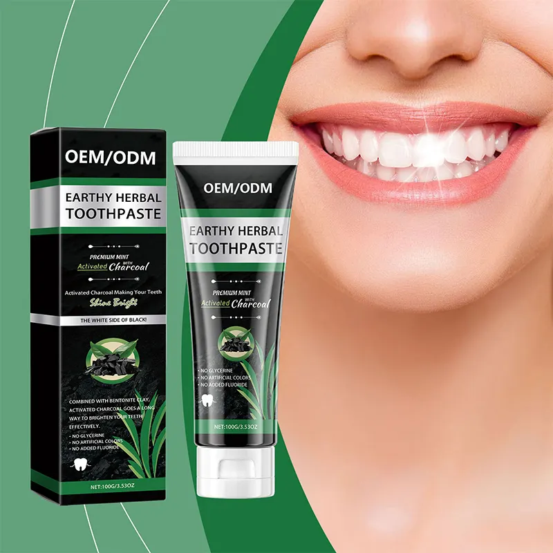 OEM/ODM Charcoal Whitening Toothpaste 3