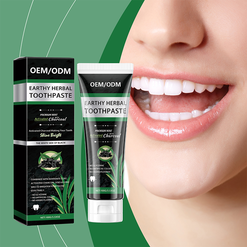 Bamboo Charcoal Earthy Herbal Toothpaste 2