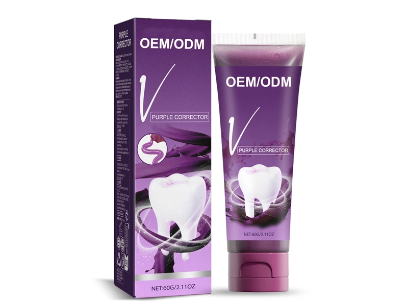 Purple Whitening Remove Stains Toothpaste 1