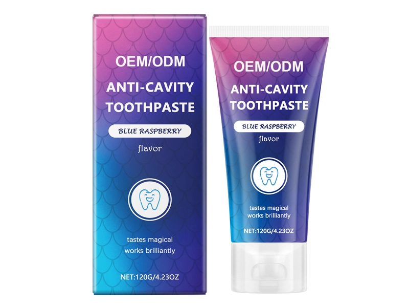 Anti-Cavity Toothpaste Blue Raspberry Flavor 1