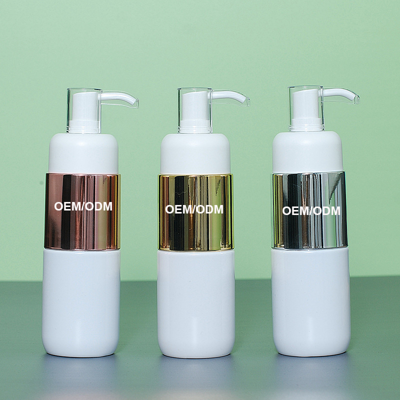 150ml lotion bottle Rose gold pressed toothpaste bottle 4