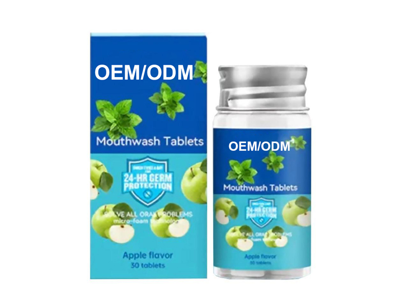 White Toothpaste Tablets for Fresh Breath – Portable Oral Care Solution 4