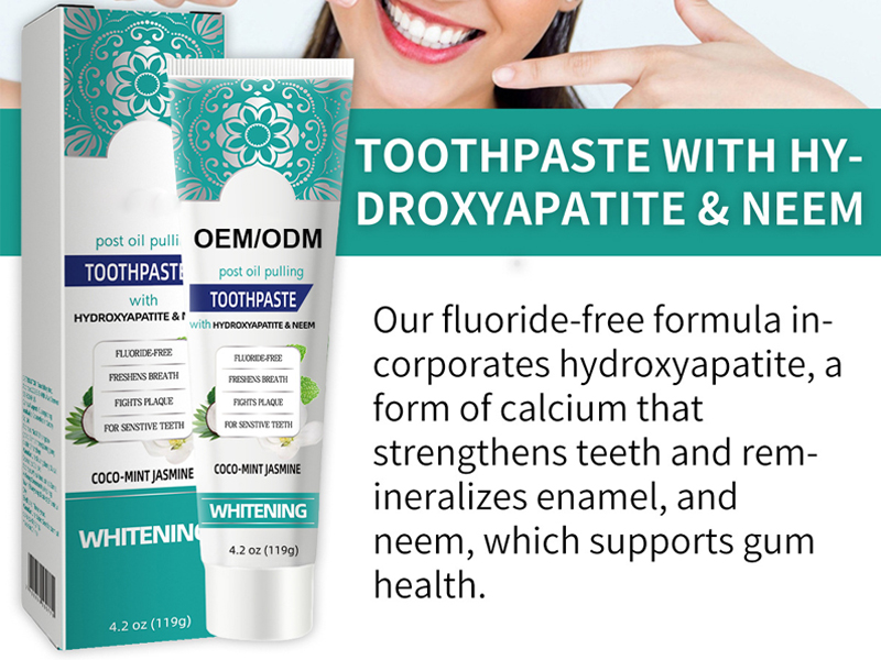 Hydroxyapatite Fluoride Free Coconut Oil Toothpaste 2