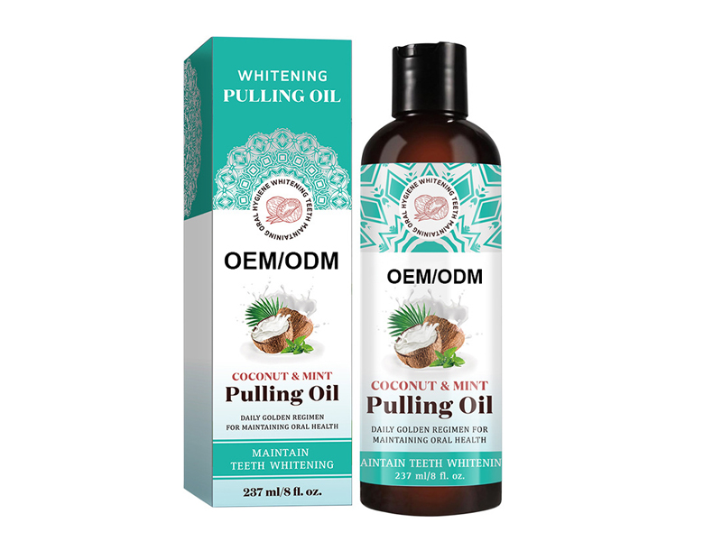 Coconut Peppermint Oil Pulling Mouthwash 1
