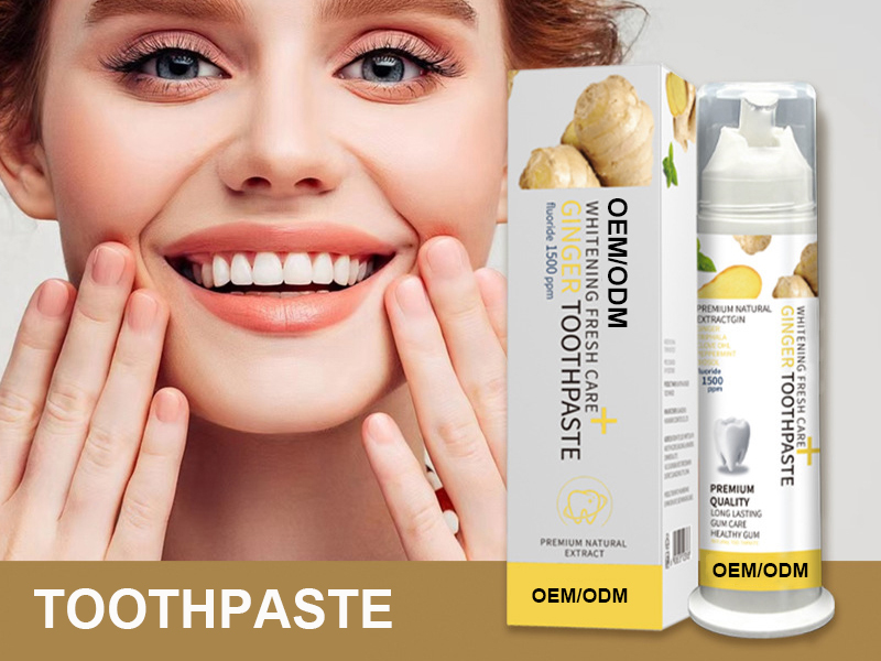 Ginger Toothpaste Mint Whitening Toothpaste 3