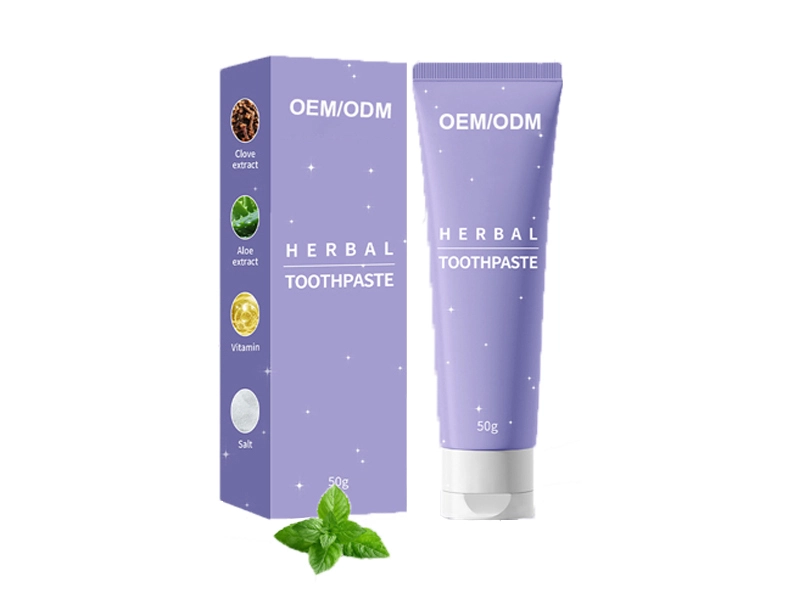 Herbal Lilac Aloe Whitening Toothpaste 1