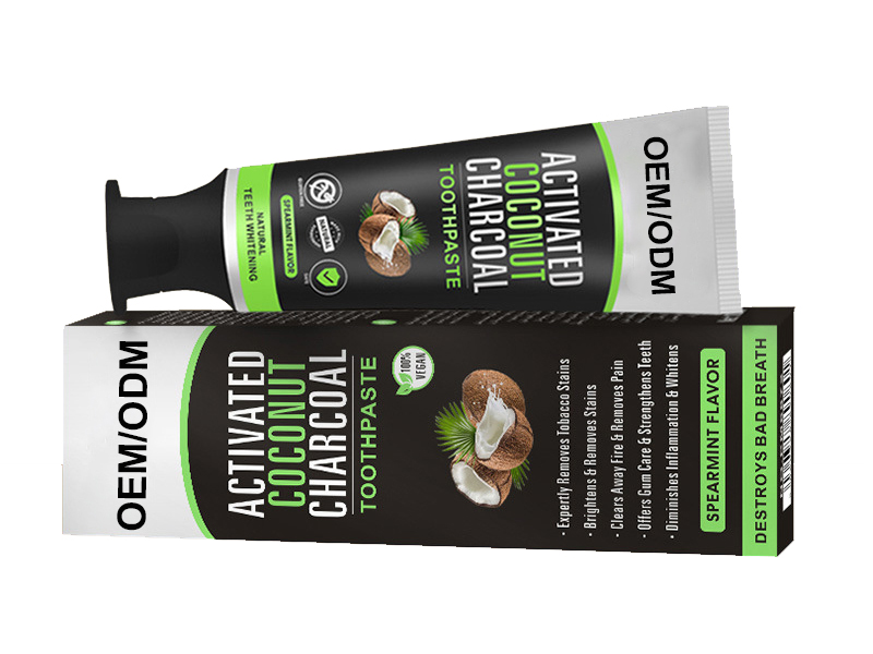 Coconut Toothpaste Oral Cleaning Bright White Toothpaste 3
