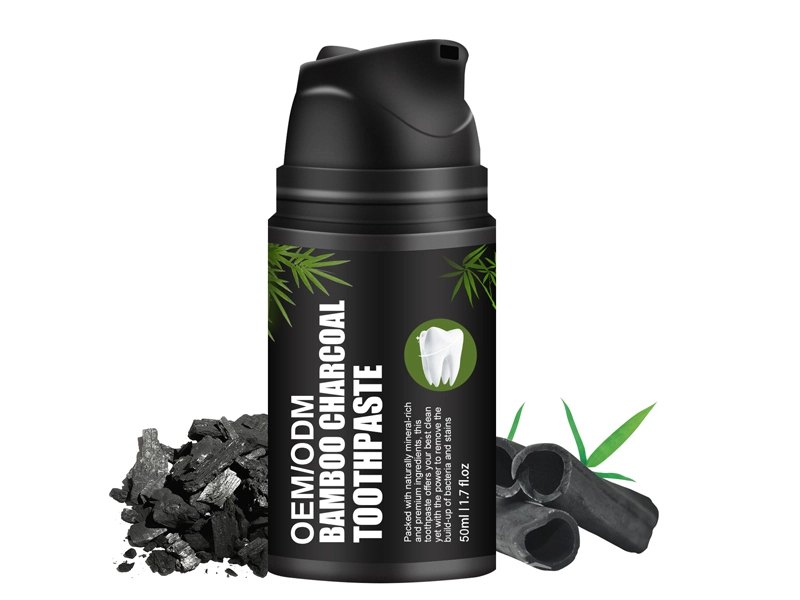 Bamboo Charcoal Purple Toothpaste 1