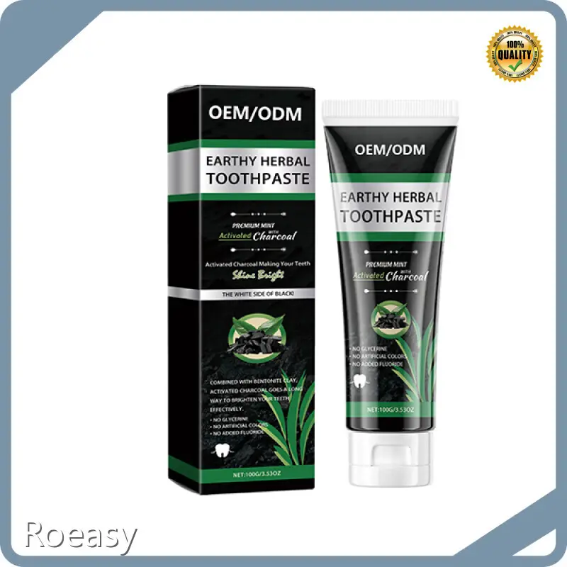 OEM/ODM Charcoal Whitening Toothpaste 1