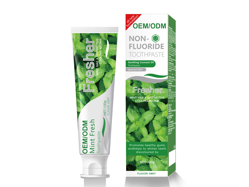 Whitening Fruit Flavored Fluoride Free Toothpaste 4