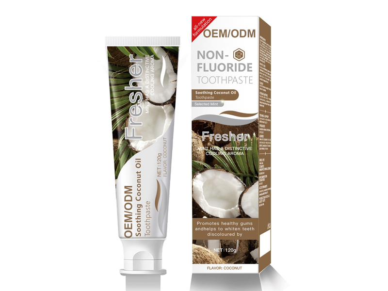 Whitening Fruit Flavored Fluoride Free Toothpaste 3