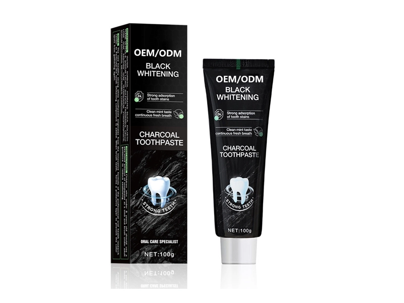 Whitening Mint Flavored Fresh Breath Bamboo Charcoal Toothpaste 1