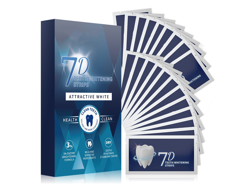7D Brighten Your Smile Anywhere, Easy Carry Teeth Whitening Strips Get Whiter Teeth with Convenience 1