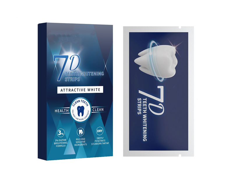 7D Brighten Your Smile Anywhere, Easy Carry Teeth Whitening Strips Get Whiter Teeth with Convenience 2