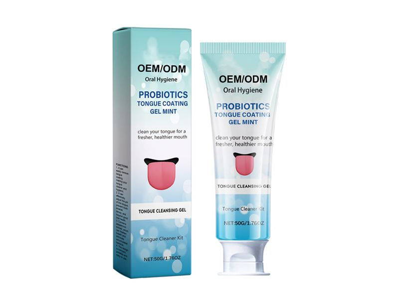 El kit de limpieza con lengua de madreselva limpia el recubrimiento de la lengua, elimina higiénicamente los olores y protege la cavidad oral 2