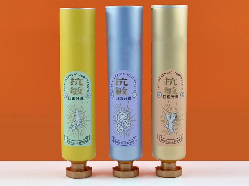 Toothpaste Packaging Tube Printing An Octagonal Cover 1