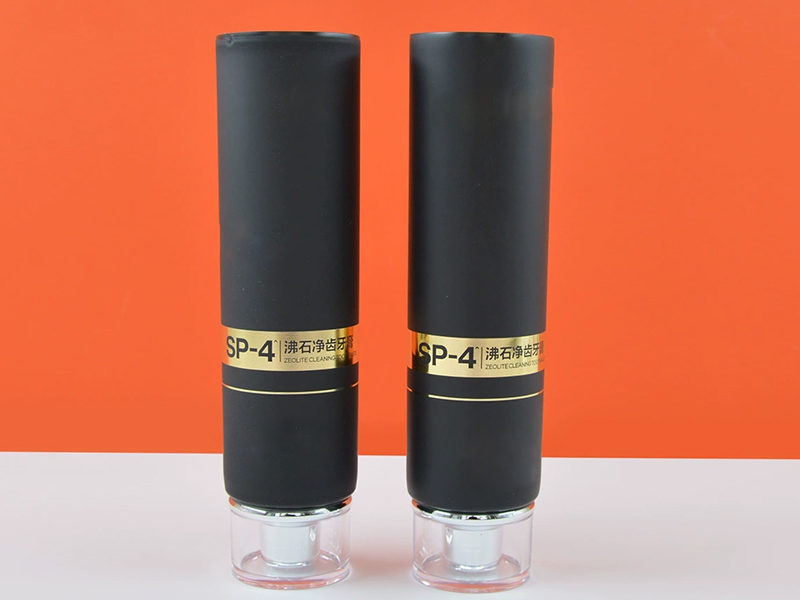 Plastic Toothpaste Tube With Acrylic Screw Cap, Custom Printed 1