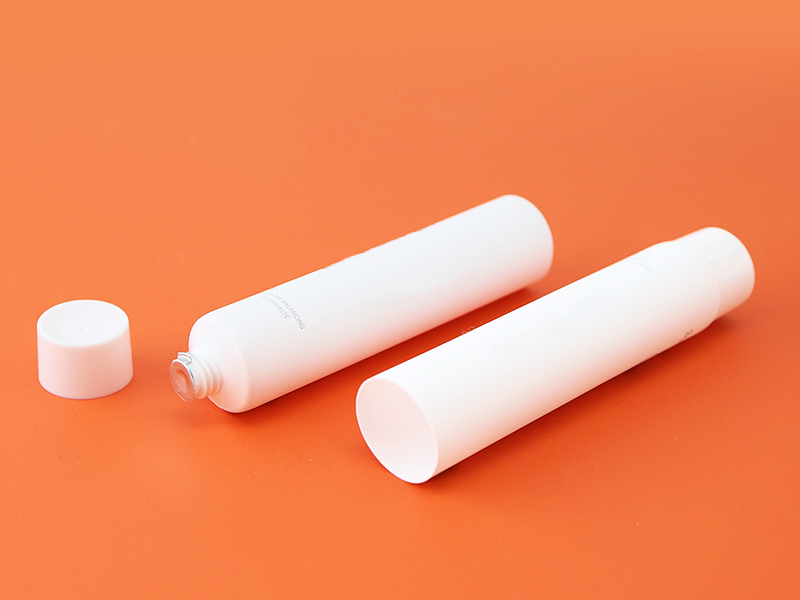 Toothpaste Tube White Glossy Screw Cap Toothpaste Packaging 3