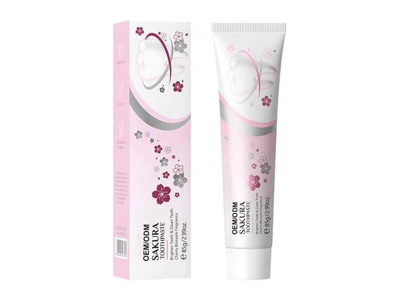 Sakura Flavored Whitening Toothpaste 1