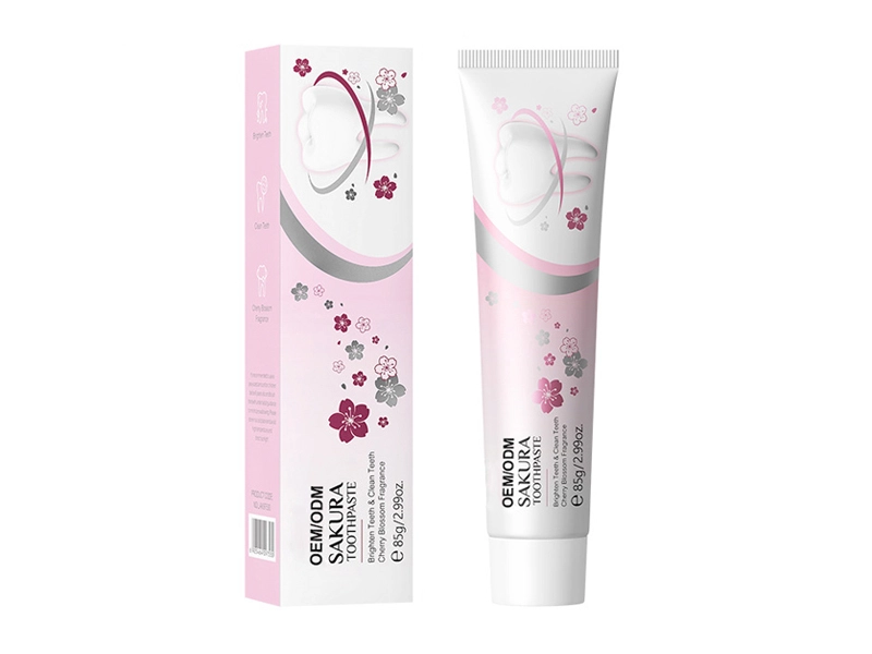 Sakura Flavored Whitening Toothpaste 1