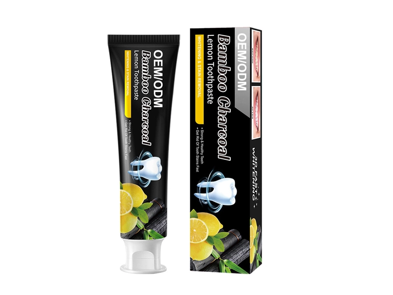 Bamboo Charcoal Whitening Teeth Freshening Toothpaste 1
