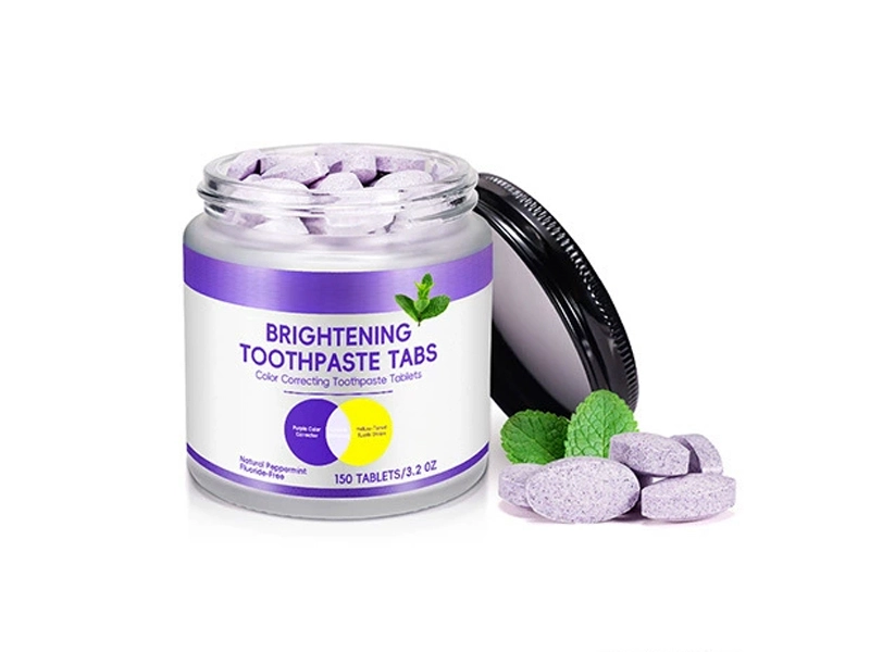 Whitening Toothpaste Tablets and Breath Freshening Mouthwash Granules 1
