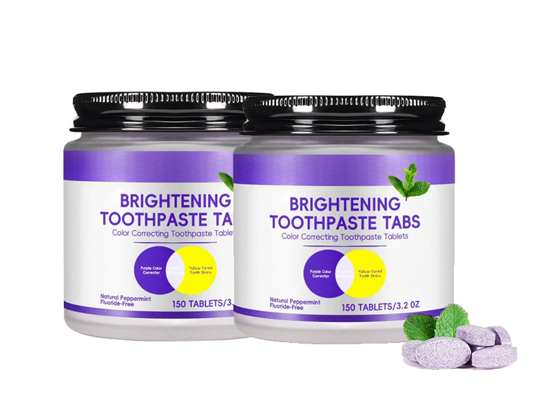 Whitening Toothpaste Tablets and Breath Freshening Mouthwash Granules 2