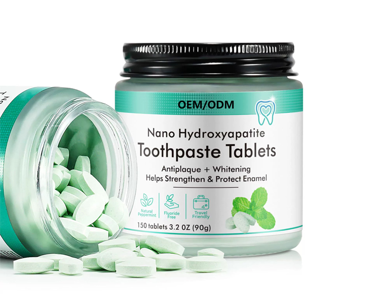 Mint Fluoride-Free Vegan Breath Freshener Probiotic Dental Tablets 2