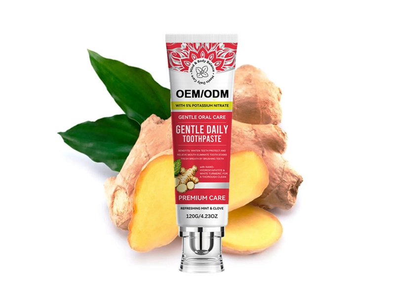 120g Fresh Breath Gentle Hydroxyapatite Ginger Toothpaste 1