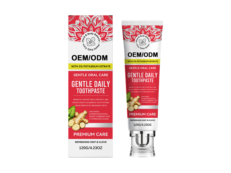120g Fresh Breath Gentle Hydroxyapatite Ginger Toothpaste 2