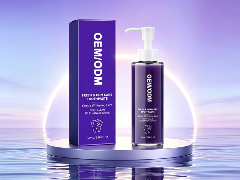 Fresh Breath Whitening and Care Purple Toothpaste 1