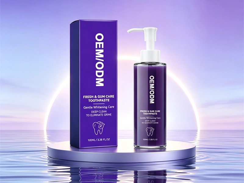 Fresh Breath Whitening and Care Purple Toothpaste 1