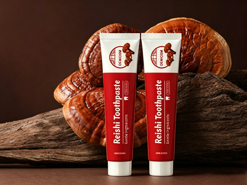 Reishi Toothpaste for Gum Health & Enamel Repair – Natural Herbal Toothpaste for Bad Breath, Plaque Removal, Sensitive Teeth & Whitening 1