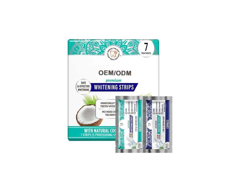 Coconut oil teeth whitening patches 1