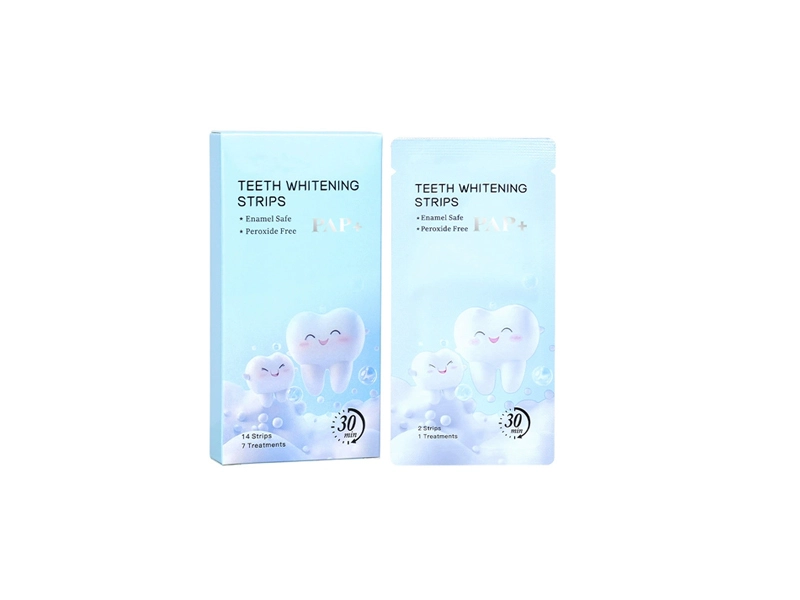 Custom Private Label Teeth Whitening Strips， OEM/ODM Full-Service （Formula+Flavor+Packaging) 1